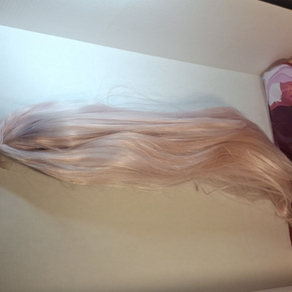Helene Pink Wig with Cap